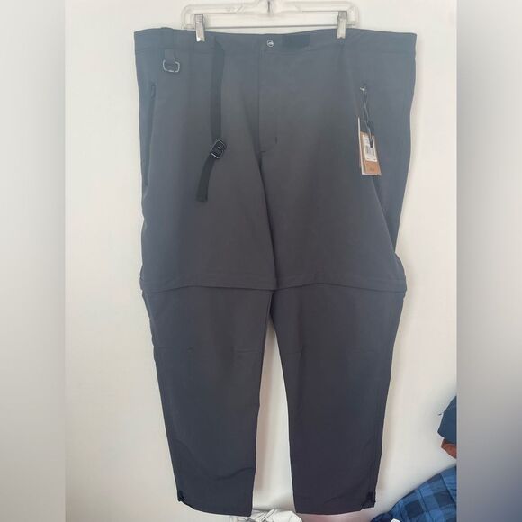 The North Face Pants Mens Grey Paramount Trail Convertible Slim Fit Hiking SZ 3X - Picture 8 of 8